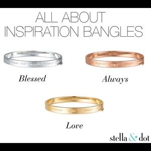 Stella & Dot Blessed Bangle Inspiration Love